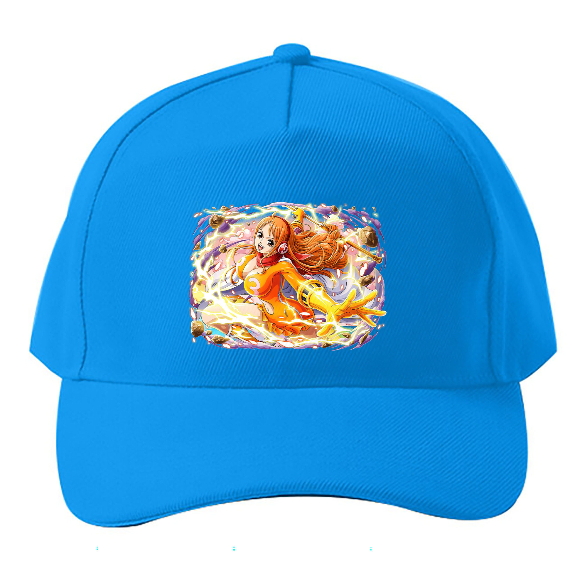 （画像用） ワンピース ナミ ONE PIECE Nami ベースボールキャップ 綿100％ 男女兼用 帽子 スポーツ